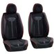Купить Чехлы Накидки для сидений Voin 5D Передние Черные Красный кант (VB-8830 Bk) 67121 Накидки для сидений Premium (Алькантара) - 1 фото из 4