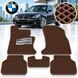 Buy 3D EVA floor mats for BMW 5 (E60/E61) 2003-2010 with heel pad Brown 5 pcs 80258 Floor mats for Bmw