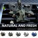 Buy Solar Powered Car Air Freshener Fighter Jet (Ocean XY-5) 82460 Flavors Toys - 4 photos from 4