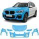 Купить Антигравийная защитная бронепленка по лекалам для BMW X3 G01 2017-2021 - передняя часть авто (капот бампер фары крылья) 102342 Модельные лекала защитных пленок для Bmw
