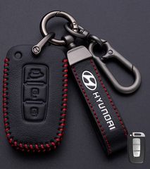 Купити Чохол для автоключів Hyundai з Брелоком Карабін Оригінал (3 кнопки №3) 66810 Чохли для автоключів (Оригінал)
