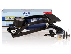 Купить Насос ножн.1-ц. Ø 55*100мм "ALCA" 201200 Compact / доп. адаптера (10шт/ящ) 26587 Ножные насосы для авто