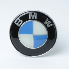 Купити Емблема BMW 78мм / пластик / 2 пукли Оригінал якість 22245 Емблеми на іномарки
