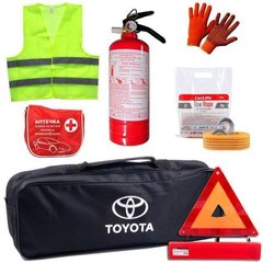 Купить Набор автомобилиста техпомощи для Toyota с логотипом марки авто 40235 Наборы техпомощи и ухода для автомобилиста