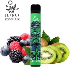 Купить Elf Bar Lux 2000 POD 5% Оригинал Kiwi Berry Киви Ягода 60244 Одноразовые POD системы