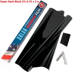 Купить Тонировочная пленка JBL Super Dark Black 5% 0.75 x 3 м (75S_75*300) 60448 Пленка тонировочная