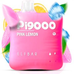 Купить Elf Bar Pi9000 18 ml Pink Lemon Розовый Лимон 66761 Одноразовые POD системы