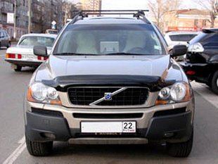 Купить Дефлектор капота мухобойка Volvo XC90 2003- 7157 Дефлекторы капота Volvo