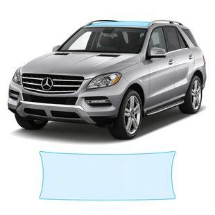 Купити Антигравійна захисна бронеплівка за лекалами для Mercedes-Benz GLE W166 2011-2015 - зона даху 107038 Модельні лекала захисних плівок для Mercedes-Benz