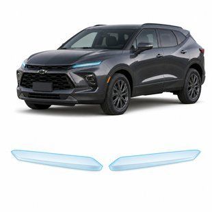 Buy Pre-cut paint protection film for Chevrolet Blazer III facelift 2023-2025 - optics (headlights & fog lights) 103656 Model-specific paint protection film patterns for Chevrolet