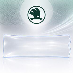 Купить Антигравийная защитная бронепленка по лекалам для Skoda Octavia 5E 2013-2016 - зона крыши 108970 Модельные лекала защитных пленок для Skoda
