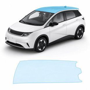 Купить Антигравийная защитная бронепленка по лекалам для BYD Dolphin I 2021-2024 - зона крыши 103090 Модельные лекала защитных пленок для BYD