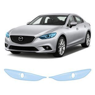 Buy Pre-cut paint protection film for Mazda Mazda6 GJ 2012-2018 - optics (headlights & fog lights) 106560 Model-specific paint protection film patterns for Mazda