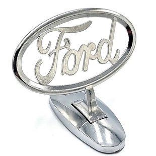 Купить Эмблема прицел на капот Ford Хром сплав на скотче (Завод) 88483 Эмблемы Прицелы