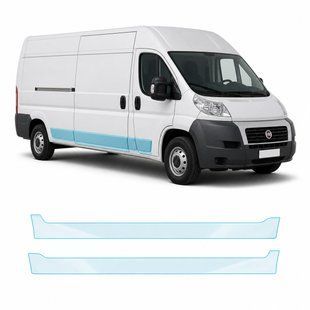 Buy Pre-cut paint protection film for Fiat Ducato III 2006- lower body area 104188 Model-specific paint protection film patterns for Fiat