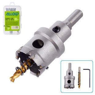 Buy Alloid annular drill solid carbide for metal 32 mm (TS-20032) 86062 Anvil drills for metal