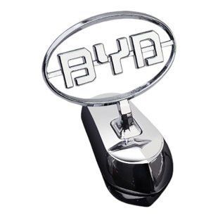 Купити Емблема приціл BYD метал Хром 85х38х68 мм на скотчі (Завод) 88733 Емблеми Приціли