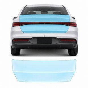 Купити Антигравійна захисна бронеплівка за лекалами для BYD Qin Plus I facelift 2024- зона кришки багажника 103154 Модельні лекала захисних плівок для BYD