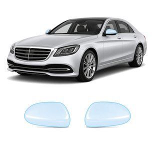 Buy Pre-cut paint protection film for Mercedes-Benz S-Class W222 facelift 2017-2020 - mirrors 107225 Model-specific paint protection film patterns for Mercedes-Benz