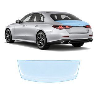 Купити Антигравійна захисна бронеплівка за лекалами для Mercedes-Benz E-Class W214 2023- зона кришки багажника 106826 Модельні лекала захисних плівок для Mercedes-Benz