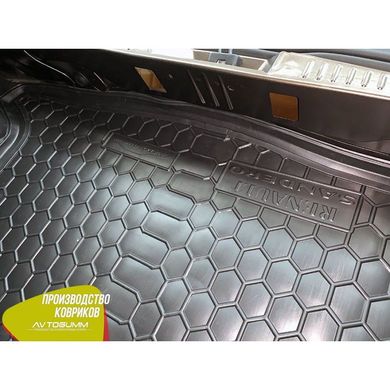 Купить Автомобильный коврик в багажник Renault Sandero 2013- Резино - пластик 42326 Коврики для Renault