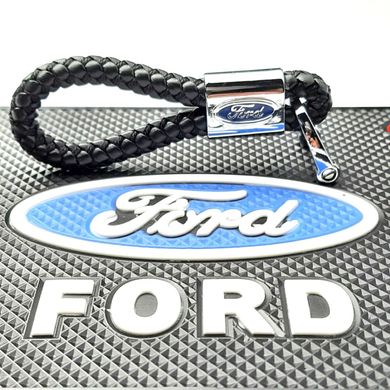 Купити Стильний шкіряний брелок з логотипом Ford 8139 Брелоки для автоключів