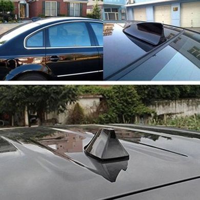 Купити Антена декоративна акулій плавець на дах авто (Активна Радіоантена) Чорна ТИП2 58307 Антени