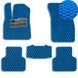 Buy EVA floor mats for Audi Q8 2018- with heel pad Blue 5 pcs 82773 Floor mats for Audi