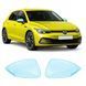 Купити Антигравійна захисна бронеплівка за лекалами для Volkswagen Golf VIII 2019-2023 - дзеркала 109877 Модельні лекала захисних пленок для Volkswagen