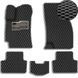 Buy 3D EVA Floor Mats for Daewoo Lanos / Sens Metal Heel Pad Black 5 pcs 81631 Floor mats fo Daewoo