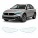 Купити Антигравійна захисна бронеплівка за лекалами для Fiat Tipo Cross (Egea Cross) I 2020- оптика (фари та ПТФ) 104256 Модельні лекала захисних плівок для Fiat