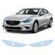 Buy Pre-cut paint protection film for Mazda Mazda6 GJ 2012-2018 - optics (headlights & fog lights) 106560 Model-specific paint protection film patterns for Mazda