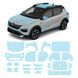Buy Pre-cut paint protection film for Renault Kardian I 2024- full body 108573 Model-specific paint protection film patterns for Renault
