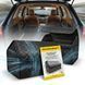 Buy Organizer travel bag for the trunk 400 x 300 x 300 mm Eco-leather Black-Black thread 63250 Travel bag organizer - 5 photos from 5
