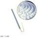 Buy Aluminum LED strip 24V - 8 cm - 1A 7 LED - in silicone, solid strip effect, white light (5630) 95064 LED strips
