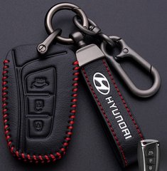 Купити Чохол для автоключів Hyundai з Брелоком Карабін Оригінал (3 кнопки №4) 66811 Чохли для автоключів (Оригінал)