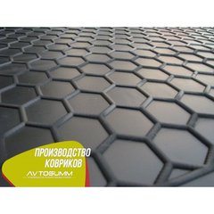 Купити Автомобільний килимок у багажник Kia Rio 2015- Hatcхечбекack (с оргадляйзером) / Гумовий (Avto-Gumm) 28379 Килимки для KIA
