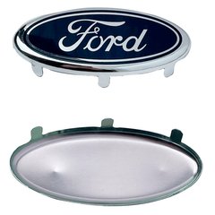 Купить Эмблема лодочкой для Ford Fiesta 110 х 50 мм скотч 58308 Эмблемы на иномарки