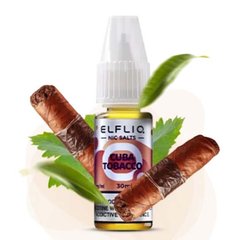 Купить Elf Liq жидкость 10 ml 50 mg Cuba Tobacco Кубинский Табак 71314 Жидкости от ElfLiq