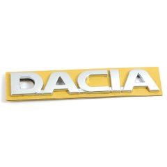 Купить Эмблема надпись Dacia скотч 3M/1 пукля 151 x 26 мм (8200907776) 36739 Эмблема надпись на иномарки