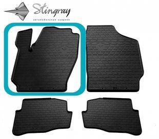 Купить Водительский коврик в салон для Seat Ibiza III (6L) 2002-2008 29719 Коврики для Seat