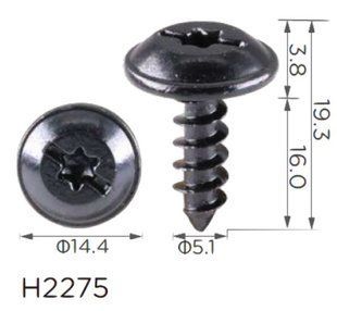 Buy Self-tapping screw Volkswagen, Audi, Seat, Skoda (WHT003954, 18644) (H2275) 73821 Self-tapping screws