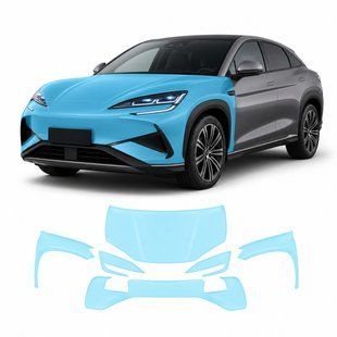 Buy Pre-cut paint protection film for BYD Sealion 07 I 2024- front end 103220 Model-specific paint protection film patterns for BYD