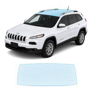 Купить Антигравийная защитная бронепленка по лекалам для Jeep Cherokee KL 2014-2018 - зона крыши 105322 Модельные лекала защитных пленок для Jeep