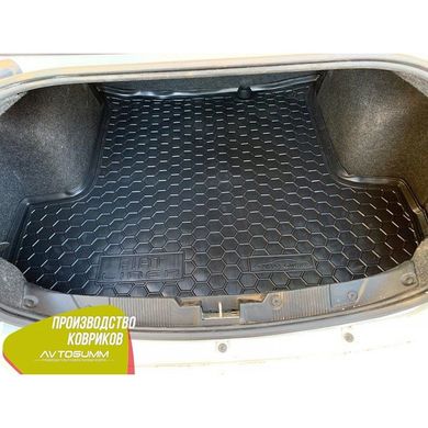 Купить Автомобильный коврик в багажник Fiat Linea 2007- Резино - пластик 42027 Коврики для Fiat