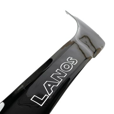 Купить Дефлектор капота мухобойка для Daewoo Lanos 2005- Евро крипления Voron Glass 41136 Дефлекторы капота Daewoo