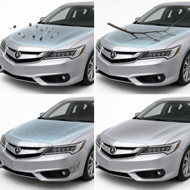 Купити Антигравійна захисна бронеплівка за лекалами для Acura ILX I facelift 2016-2018 - повний кузов 102861 Модельні лекала захисних плівок для Acura