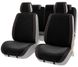 Купить Накидки для сидений Алькантара Napoli Premium комплект Черный красный кант 32553 Накидки для сидений Premium (Алькантара) - 1 фото из 12