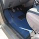 Buy EVA floor mats for Dacia Logan 2004-2012 with heel pad Black-Blue edging 5 pcs 67465 Floor mats fo Dacia - 2 photos from 4