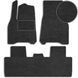 Buy Carpet floor mats for Tesla Model Y 2020- with heel pad Black 5 pcs (Carrera) 72284 Floor mats for Tesla